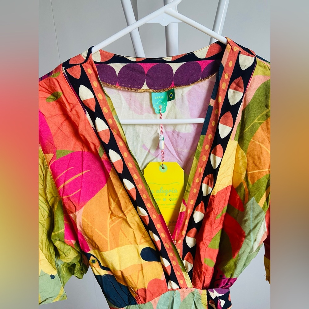 Farm Rio - mini dress - size small - Picture 4 of 7